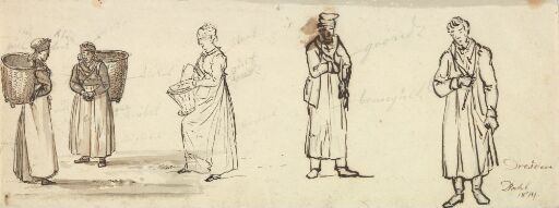 Figurstudier, Dresden