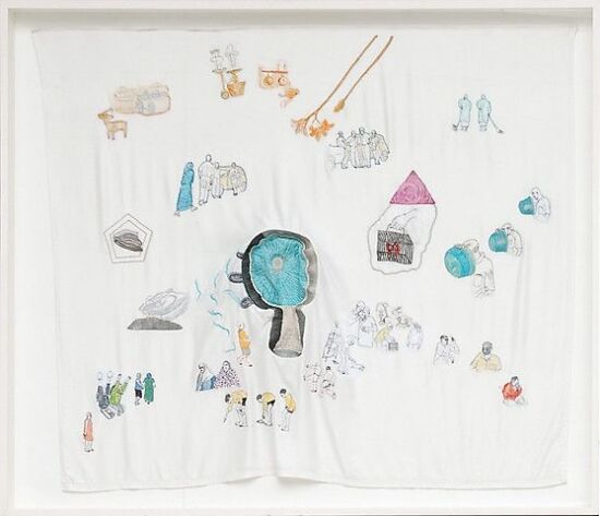 Hemmelige samtaler i sentrum av Alger by