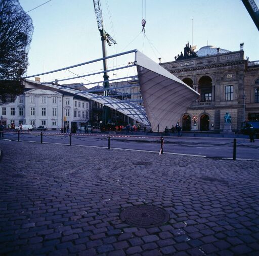 Utkast til utvidelse av Det Kongelige Teater i København