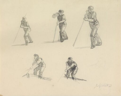 Fem studier av fløtere