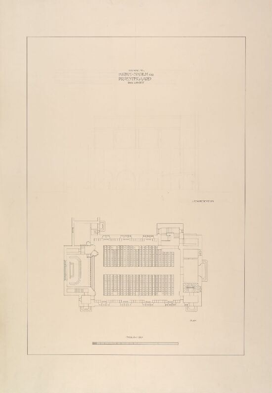 Kirke-skole og prestegaard