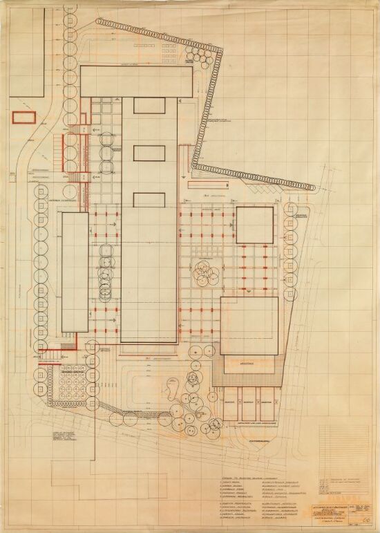 Terrengarbeidene ved Biologibygget på Blindern