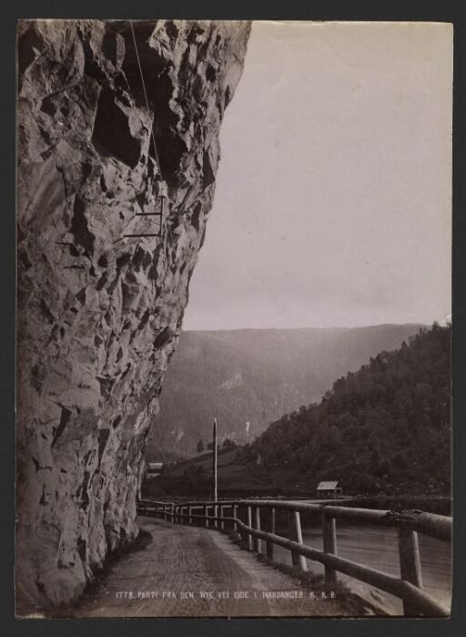 Parti fra den nye Vei Eide i Hardanger