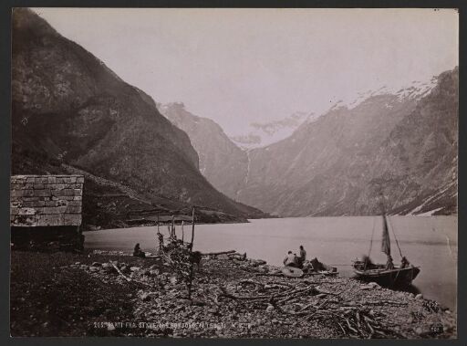 Parti fra Styve, Nærøfjorden i Sogn