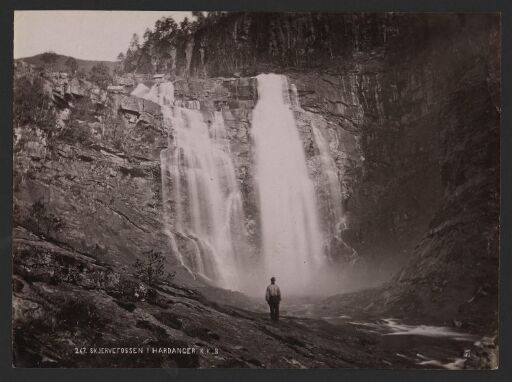 Skjervefossen i Hardanger