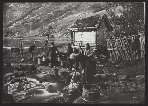 Klædevask ved Elven