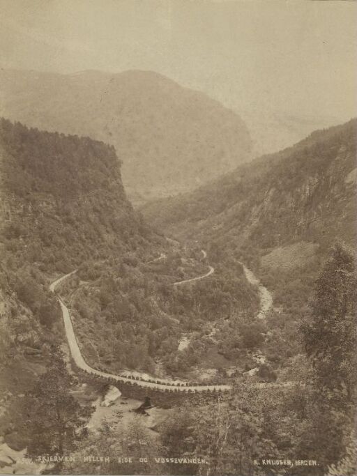 Skjerven mellem Eide og Vossevangen