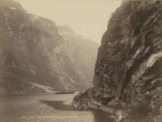 Parti ved Gudvangen (Kjelfossen) Sogn