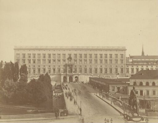 Slottet från Gustaf Adolfs Torg