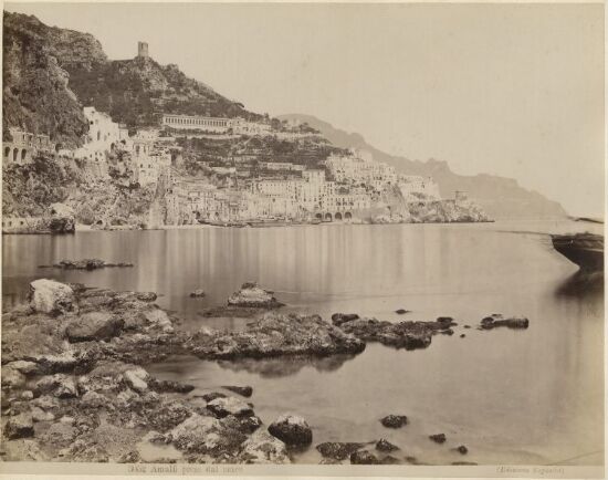 Amalfi preso dal mare