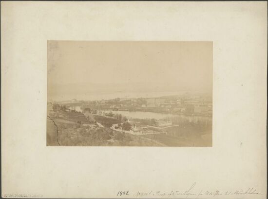 Prosp. af Trondhjem fra Udsigten til Minkholmen