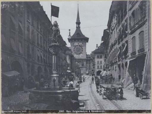 Bern. Zeitglockenturm & Bärenbrunnen