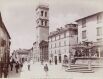 Assisi - Piazza Vittorio Emanuele col Tempio di Minerva