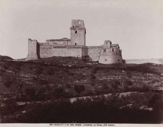 Assisi - Umbria. La Rôcca (XIV secolo)