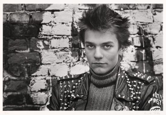 Portrait of Eskil. 
Skippergata, Oslo, 1980.