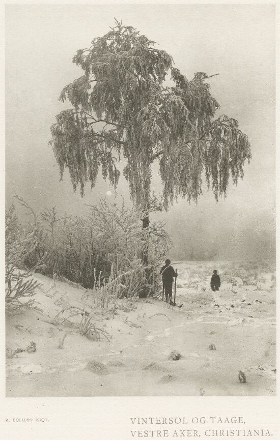Vintersol og Taage, Vestre Aker, Christiania