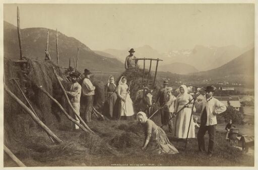 Norwegians Making Hay