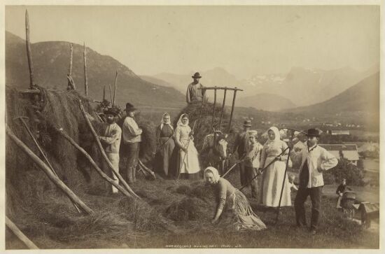 Norwegians Making Hay