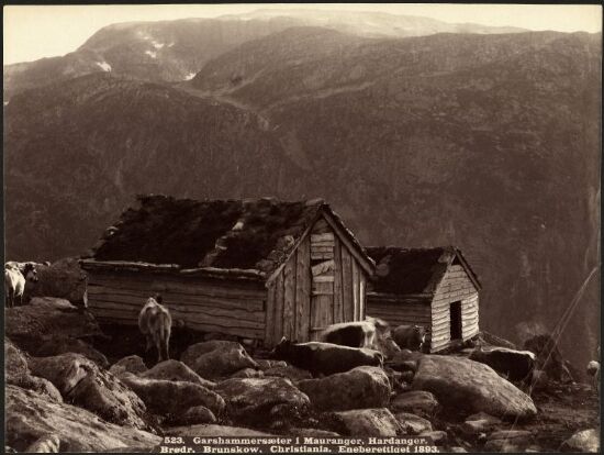 Garshammersæter i Mauranger, Hardanger