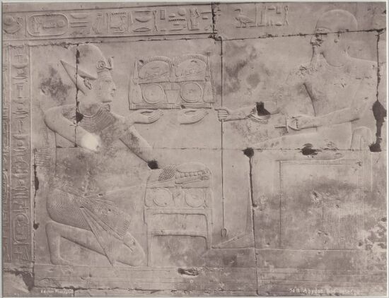 Abydos. Bas-relief (d)