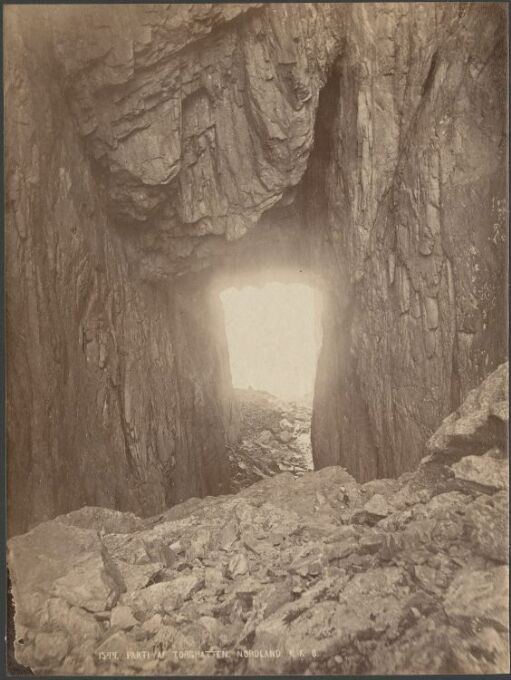 Parti af Torghatten, Nordland