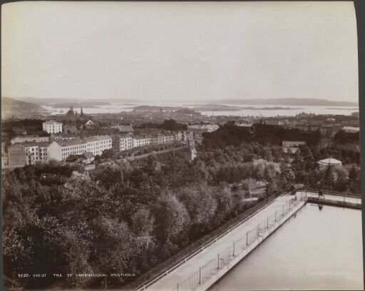 Udsigt fra St. Hanshaugen, Kristiania