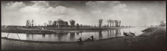 Landscape at Melnik at the ferry
