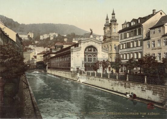 Karlsbad: Sprudelcolonade von Aussen