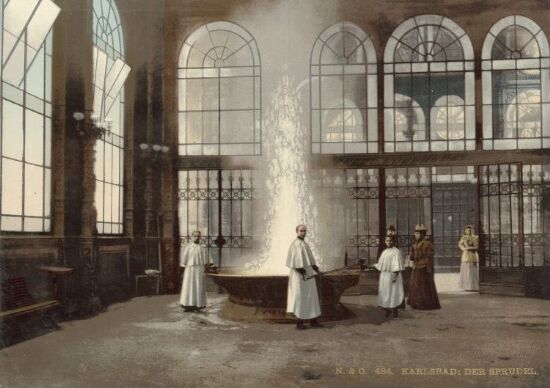 Karlsbad: Der Sprudel