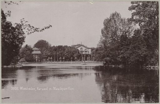 Wiesbaden, Kursaal m. Musikpavillon
