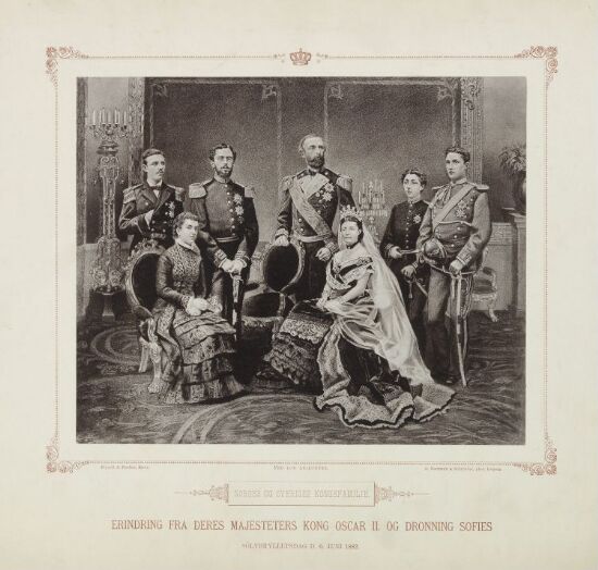 Norges og Sveriges Kongefamilie