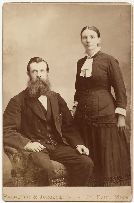 Porett av en mann og en kvinne