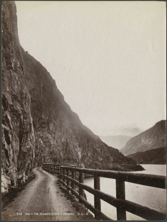 Parti fra Kvamskleven i Valders