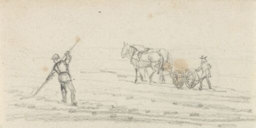 Menn som arbeider på åkeren