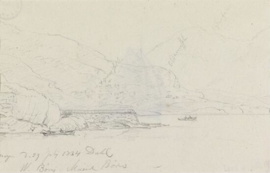 Båter på fjorden, Bergen