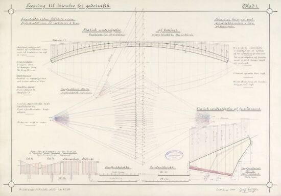 Betongbro for gatetrafikk