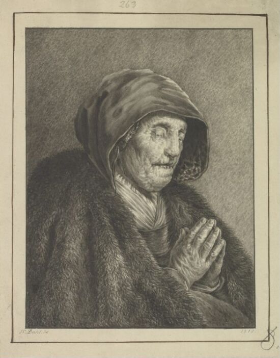 Kopi etter "Rembrandts mor i bønn"