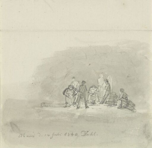 Aftenstemning rundt bålet