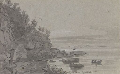 Coastal landscape near Castellammare