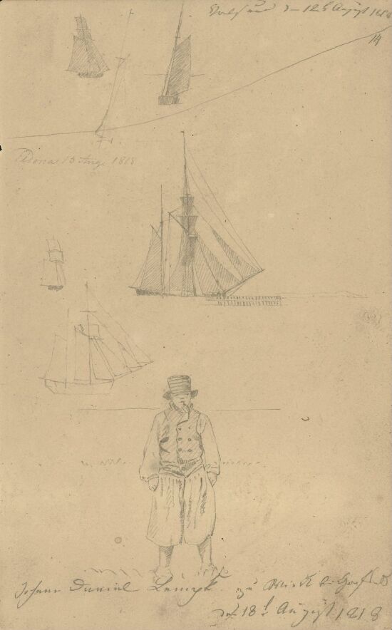 Segelstudien und Fischer