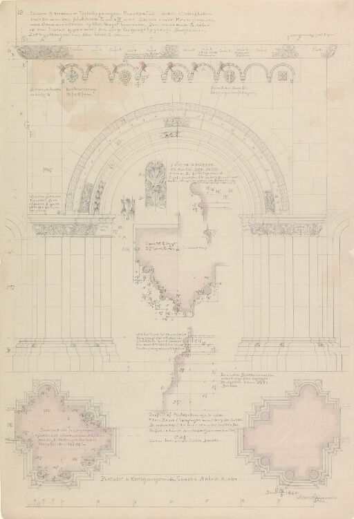 Portal i klosterkirken Maria Laach