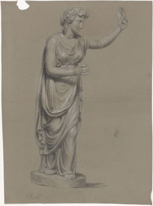 Statue af bacchantinde