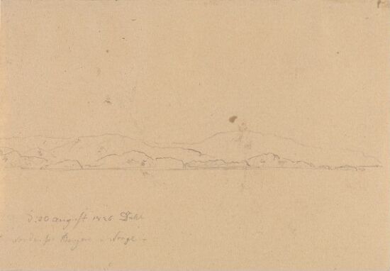 Kystlandskap, nord for Bergen