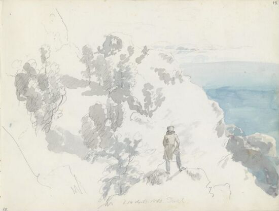 Fra oppstigningen til Monte S. Angelo