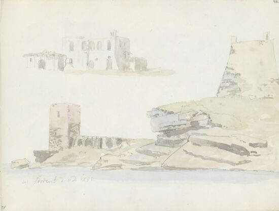 Bygninger; befestninger ved Sorrento