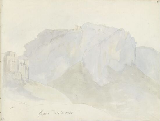 Monte Solaro sett fra Capri by