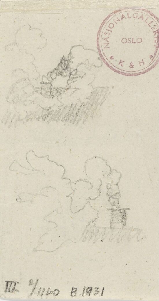 To studier av skorsteinsrøyk