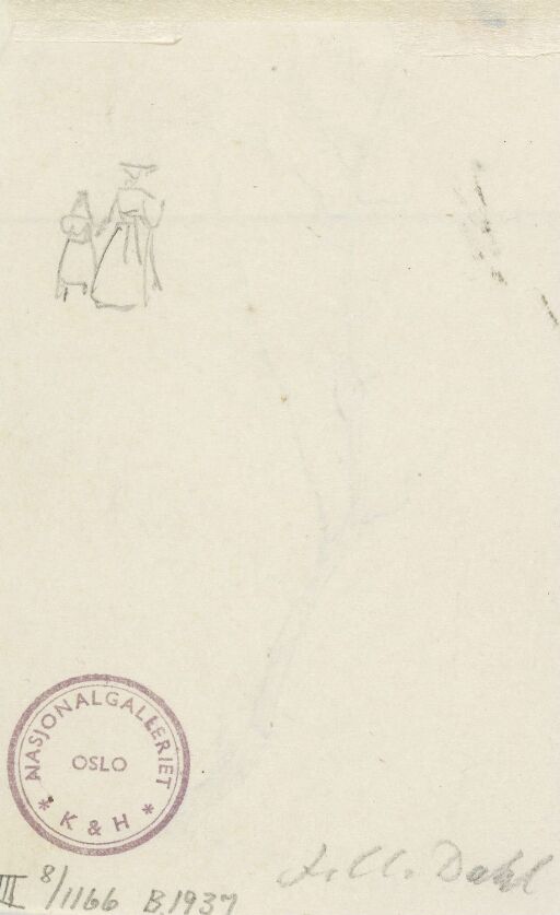 Riss av to kvinnefigurer