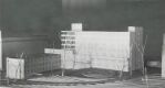Modell av barneklinikken ved Rikshospitalet. Fasade mot sørøst