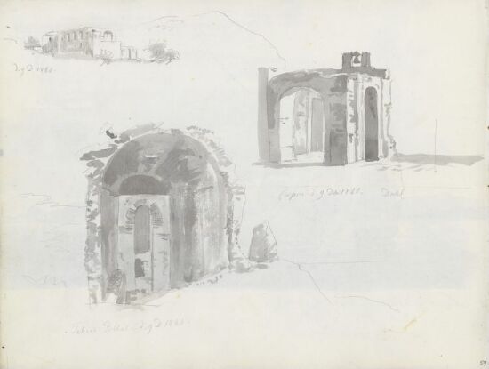 Bygninger; ruiner, Villa Jovis, Capri